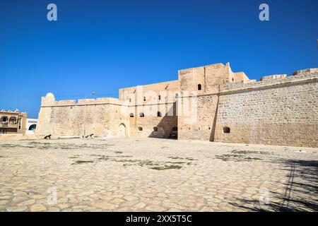 Borj El Kebir, una fortezza ottomana del XVI secolo, Mahdia, Tunisia. Foto Stock