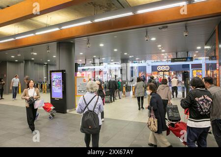 Trasporto pubblico, interscambio di trasporto Chatswood a North Sydney, NSW, Australia Foto Stock