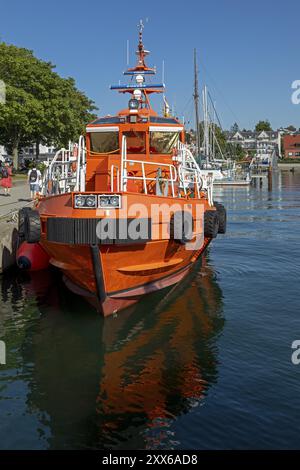 Pilota, porto, Laboe, Schleswig-Holstein, Germania, Europa Foto Stock