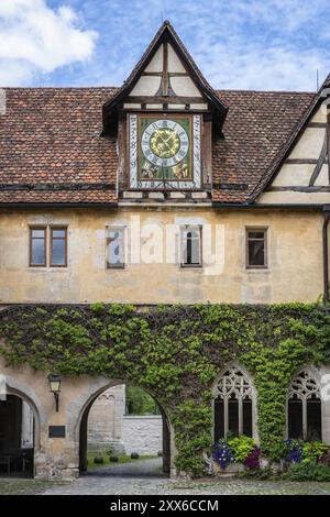 Monastero e palazzo di Bebenhausen, ex abbazia cistercense, distretto di Tuebingen, Baden-Wuerttemberg, Germania, Europa Foto Stock