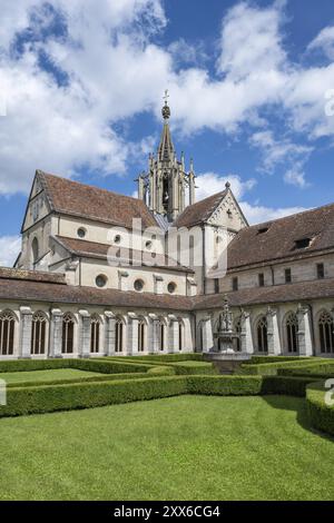 Monastero e chiostro, monastero e palazzo di Bebenhausen, ex abbazia cistercense, distretto di Tuebingen, Baden-Wuerttemberg, Germania, Europa Foto Stock