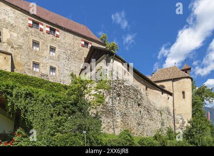 Il castello di Schenna nei pressi di Merano, Alto Adige Foto Stock