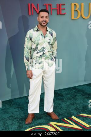 Hollywood, Stati Uniti. 22 agosto 2024. Jai Rodriguez arriva alla prima stagione di Hulu "Only Murders in the Building" tenutasi ai Paramount Studios il 22 agosto 2024 a Hollywood, CA. © Lisa OConnor/AFF-USA.com Credit: AFF/Alamy Live News Foto Stock