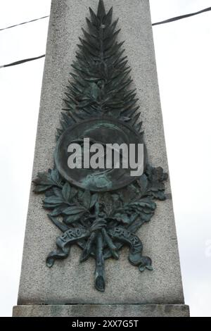 BELLIGNIES, FRANCIA, MONUMENTO AUX MORTS. Foto Stock