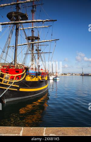 Etoile du Roy, ex Grand Turk, è un'attrazione a tre alberi di sesta categoria Foto Stock