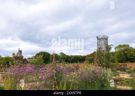 Ampi giardini presso la RHS Bridgewater vicino a Manchester, Regno Unito. Foto Stock