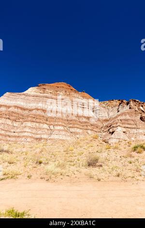 Paesaggio intorno all'inizio del Toadstool Hoodoos Trailhead presso il Grand Staircase Escalante National Monument, Utah, USA Foto Stock