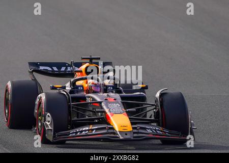 Zandvoort, Paesi Bassi. 23 agosto 2024. ZANDVOORT, PAESI BASSI - 23 AGOSTO: Gareggia nelle libere 2 durante la F1 - Heineken Dutch GP il 23 agosto 2024 a Zandvoort, Paesi Bassi. (Foto di Andre Weening/Orange Pictures) credito: Orange Pics BV/Alamy Live News Foto Stock