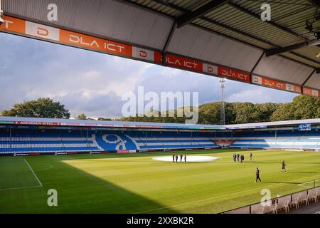 Doetinchem, Paesi Bassi. 23 agosto 2024. DOETINCHEM, Stadium De Vijverberg, 23-08-2024, stagione 2024/2025, olandese Keuken Kampioen Divisie. Durante la partita De Graafschap - Jong Utrecht, panoramica dello stadio crediti: Pro shots/Alamy Live News Foto Stock