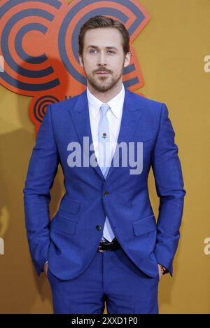 Ryan Gosling alla prima di Los Angeles di "The Nice Guys" tenutasi al TCL Chinese Theatre di Hollywood, USA il 10 maggio 2016 Foto Stock