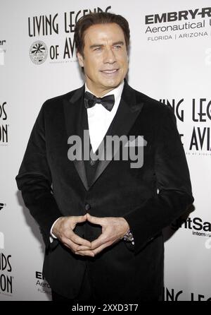 John Travolta al 13° Annual Living Legends of Aviation Awards tenutosi al Beverly Hilton Hotel di Beverly Hills, USA il 22 gennaio 2016 Foto Stock