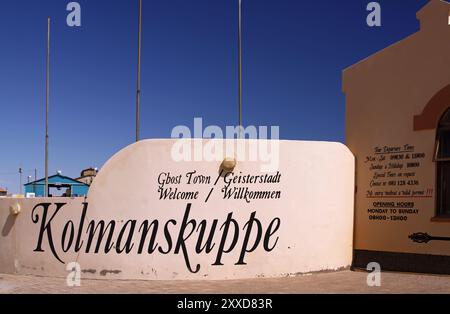 Kolmanskop, Kolmannskuppe, Geisterstadt Namibia, Kolmanskop, città fantasma Namibia Foto Stock