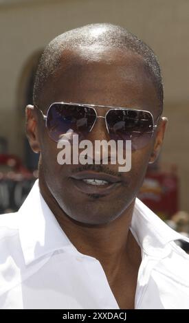 HOLLYWOOD, CALIFORNIA, 10 APRILE 2011: Jamie Foxx alla prima di Los Angeles di 'Rio' tenutasi al Grauman's Chinese Theater di Hollywood, USA, il 10 aprile 20 Foto Stock