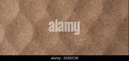 Il cartone alveolare texture utilizzando come intestazione o sfondo con spazio per il testo o immagine Foto Stock