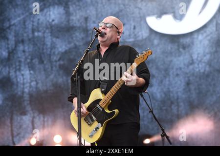 REGNO UNITO. 23 agosto 2024. LONDRA, INGHILTERRA - 23 AGOSTO: Black Francis of 'Pixies' si esibisce a All Points East, Victoria Park il 23 agosto 2024 a Londra, Inghilterra. CAP/Mar © Mar/Capital Pictures credito: Capital Pictures/Alamy Live News Foto Stock