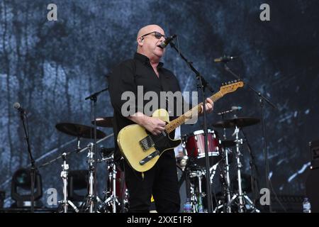 UK. 23rd Aug, 2024. LONDON, ENGLAND - AUGUST 23: Black Francis of ‘Pixies' performing at All Points East, Victoria Park on August 23, 2024 in London, England.CAP/MAR © MAR/Capital Pictures Credit: Capital Pictures/Alamy Live News Stock Photo