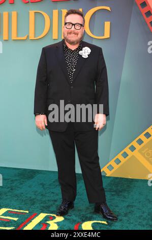 Michael Cyril Creighton bei der Premiere der 4. Staffel der Hulu serie "Only Murders in the Building" nei den Paramount Studios. Los Angeles, 22.08.2024 Foto Stock