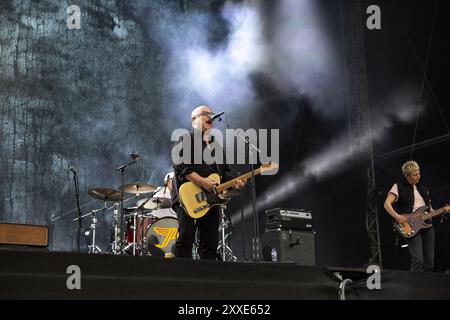 Pixies in scena a All Points East, 23 agosto 2024 Foto Stock