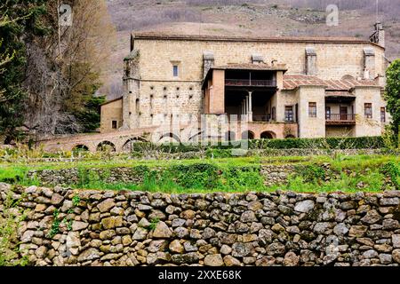 Monastero di San Jerónimo de Yuste, XV secolo, regione di la vera, Cáceres, Estremadura, Spagna, Europa Foto Stock