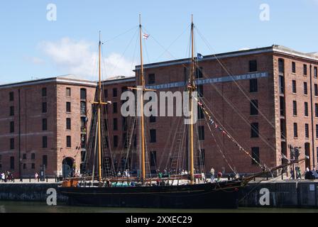 Vista sul lungomare di Liverpool 2011 Foto Stock