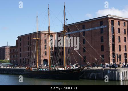 Vista sul lungomare di Liverpool 2011 Foto Stock