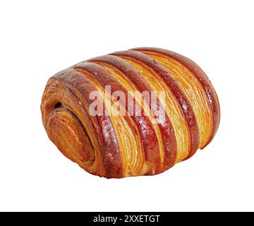 Pane al bagel. Pane classico di grano rotondo isolato su sfondo bianco. Pane rotondo. Bagel isolato su sfondo bianco con percorso di ritaglio. Salute Foto Stock