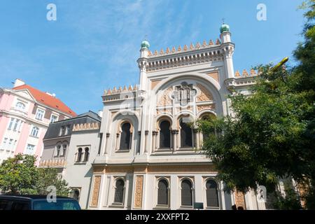 Sinagoga spagnola, città vecchia di Praga, quartiere ebraico, Josefov, Praga, Repubblica Ceca Foto Stock