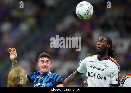 Milano, Italia. 3 agosto 2021. Alessandro bastoni (FC Inter);durante la partita di calcio di serie A tra Inter e Lecce allo Stadio San Siro di Milano, Italia settentrionale - sabato 24 agosto 2024. Sport - calcio . (Foto di Spada/Lapresse) credito: LaPresse/Alamy Live News Foto Stock