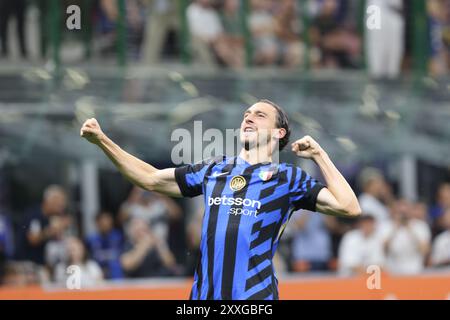 Foto Antonio Saia 24 agosto 2024 Milano- Italia - sport, calcio - FC Inter - US Lecce- Campionato di calcio serie A 2024/2025 - Stadio San Siro nel Foto Stock