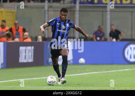 Foto Antonio Saia 24 agosto 2024 Milano- Italia - sport, calcio - FC Inter - US Lecce- Campionato di calcio serie A 2024/2025 - Stadio San Siro nel Foto Stock