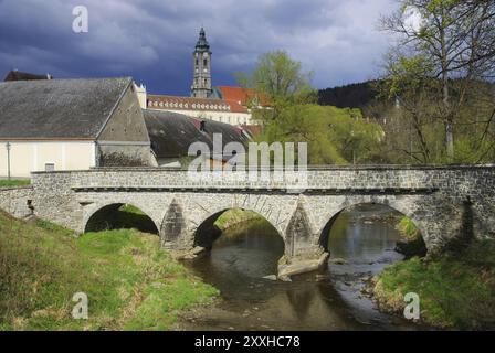 Abbazia di Zwettl, abbazia di Zwettl 01 Foto Stock