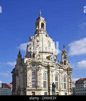 La Chiesa di nostra Signora a Dresda Foto Stock