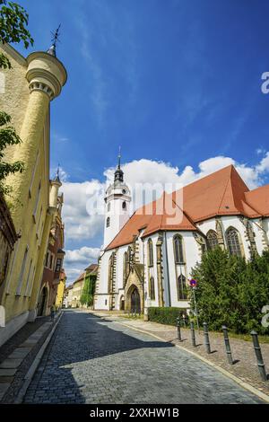 Chiesa di Santa Maria a Torgau, Sassonia, Germania, Europa Foto Stock