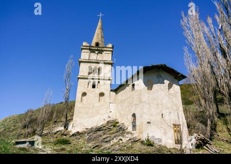 Abries, parco naturale regionale di Queyras, Provence-Alpes-Côte d'Azur, dipartimento Hautes-Alpes, distretto di Brianza, Francia, Europa Foto Stock