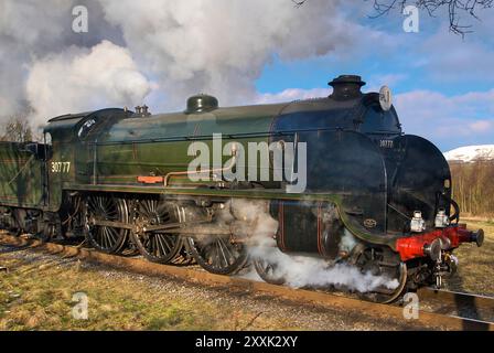 Southern Railway “King Arthur” Classe 30777 Sir Lamiel Foto Stock