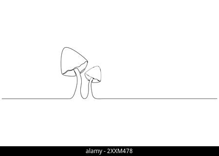 Bee One line art e Continuous single line isolate Outline Vector icon Illustrazione Vettoriale