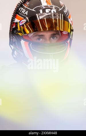 Stavelot, Belgio. 25 agosto 2024. LECLERC Arthur (mco), Panis Racing, Oreca 07 - Gibson, ritratto durante la 4 ore di Imola 2024, 4° round dell'European le Mans Series 2024 sul circuito di Spa-Francorchamps dal 23 al 25 agosto 2024 a Stavelot, Belgio - Photo André Ferreira/DPPI Credit: DPPI Media/Alamy Live News Foto Stock