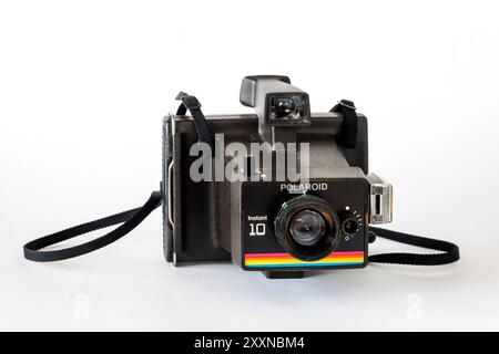 Una fotocamera Polaroid Instant 10, lanciata nel Regno Unito nel 1978. Foto Stock