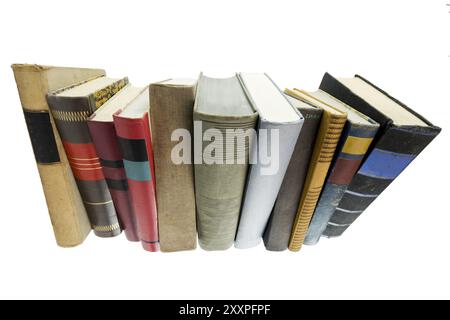 Pile di libri antichi Foto Stock