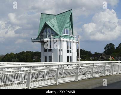 Ponte di Basilea sullo Schlei a Kappeln Foto Stock