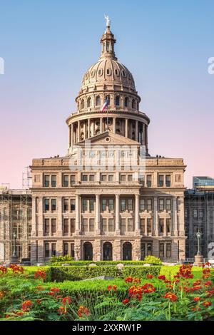 Texas State Capitol ad Austin, Texas, Stati Uniti. Foto Stock