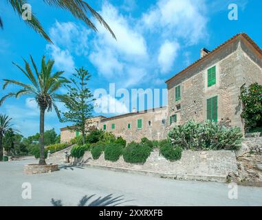 Santuari de Monti sion, Porreres, Maiorca, Isole Baleari, Spagna Foto Stock