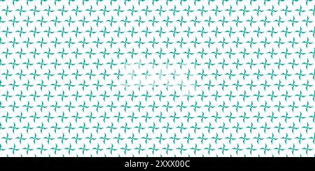 Motivo astratto senza cuciture con stelle su sfondo bianco Illustrazione Vettoriale