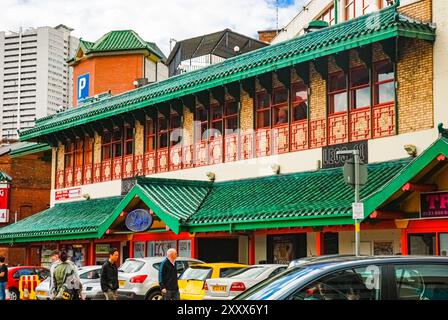 BIRMINGHAM, Regno Unito, 15 giugno 2008: Chinatown Building Foto Stock