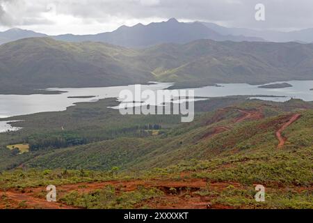 Yate Lake, parco provinciale di Blue River Foto Stock