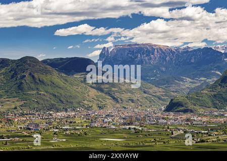 Itinerario dei tre Castelli, Bolzano, alto Adige Foto Stock