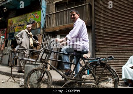 Vita quotidiana al Cairo islamico, al Cairo, in Egitto. Foto Stock