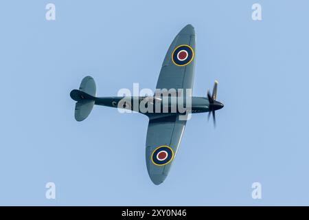 Rolls Royce Supermarine Spitfire PRXIX, aereo da ricognizione fotografico utilizzato dalla RAF durante la seconda guerra mondiale Foto Stock