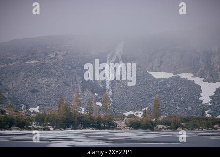 Twin Lakes a Desolation Wilderness in California Foto Stock