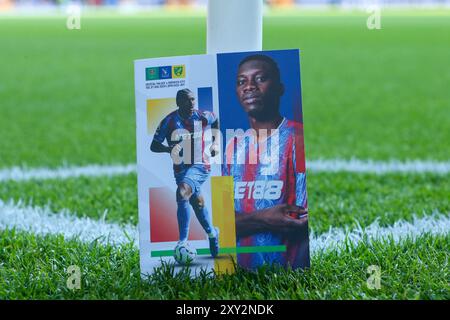 Selhurst Park, Selhurst, Londra, Regno Unito. 27 agosto 2024. Carabao Cup Second Round Football, Crystal Palace contro Norwich City; il programma della partita crediti: Action Plus Sports/Alamy Live News Foto Stock